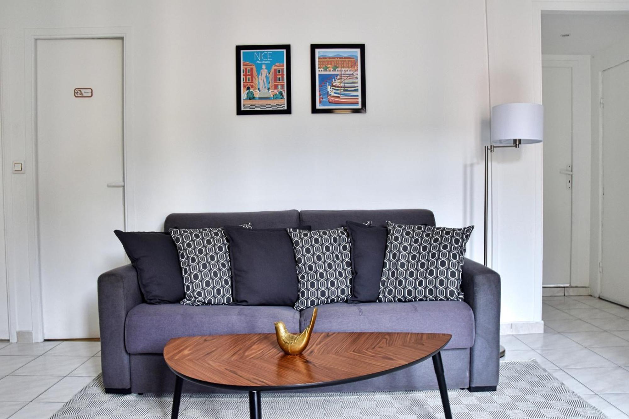 Bel Appartement Au Coeur De Nice Luaran gambar